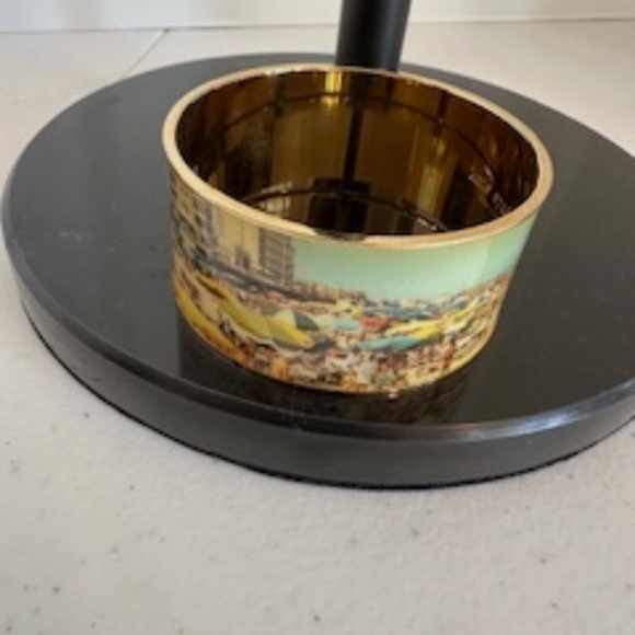 NEW - Never Worn - KATE SPADE NY Bangle Cuff Bracelet - "Wish You Were Here" - Picture 8 of 10